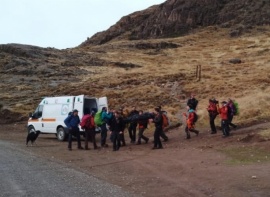 Los detalles del rescate de la senderista que se perdió en El Chaltén