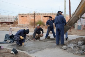 El municipio inició los trabajos de reparación en las calles del barrio Vista Hermosa