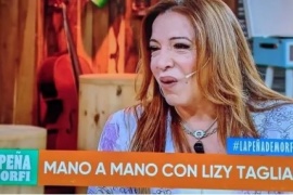 La dramática historia que contó Lizy Tagliani en "La Peña de Morfi": abusaron de ella