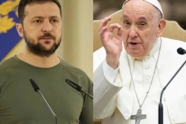 El Papa Francisco recibe a Zelenski en el Vaticano