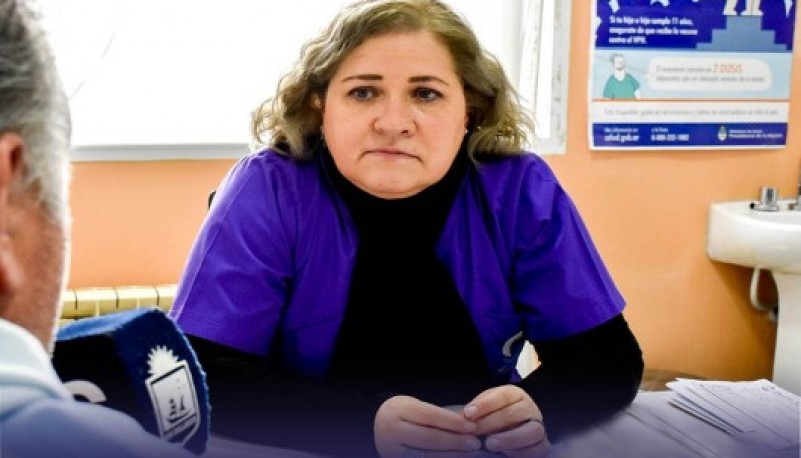 Dra. Marcela Gonzáez, secretaria de Salud Pública Municipal. 