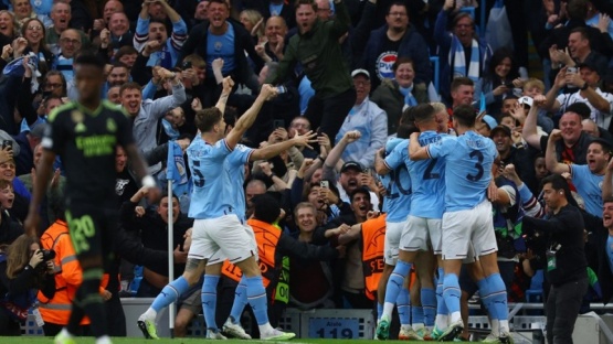 Manchester City aplastó 4-0 al Real Madrid y clasificó a la final