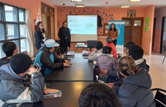 Se avanza en acciones territoriales de inserción al campo laboral en el Centro de Atención Familiar