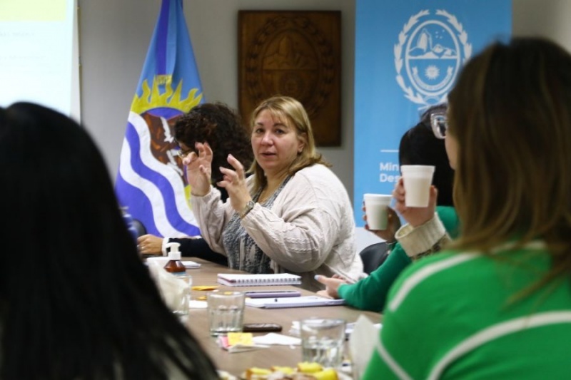 Se reunieron funcionarios de la Secretaría de Estado de Niñez, Adolescencia y Familia y la Dirección de Fortalecimiento de Sistemas de Promoción y Protección Integral de Derechos, dependiente de la Defensoría Nacional De Niñez.