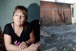 Se les quemó la casa y buscan con urgencia un alquiler