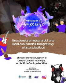 “Artistas por el Ambiente”, una propuesta de para valorar los recursos naturales 