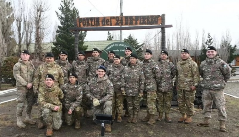 Egresaron 66 soldados voluntarios en Río Gallegos