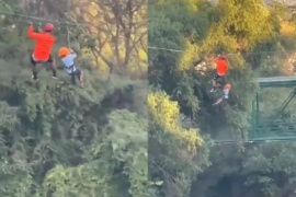 Un nene de 6 años cayó al vacío desde una tirolesa