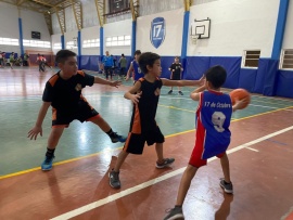 Encuentro de Mini Básquet en el Gimnasio Municipal “17 de Octubre”