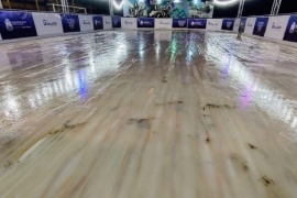 Hoy se inaugura la pista de patinaje sobre hielo en Ferro