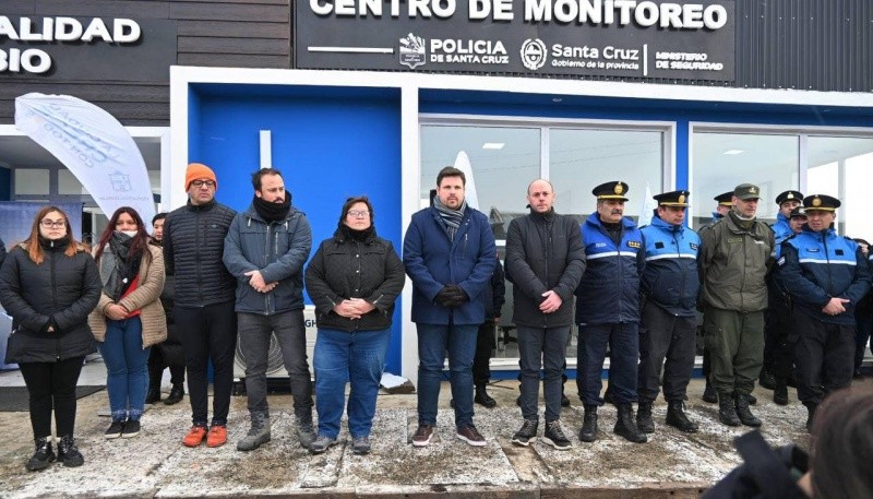 Se inauguraron los Centros de Monitoreo de Río Turbio y El Chaltén 