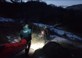 Rescatan a turista uruguaya