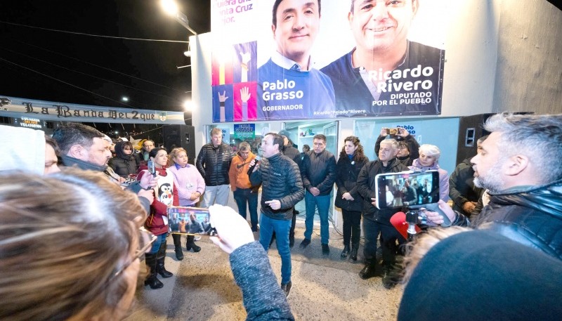 Pablo Grasso: “Voy a hacer en Santa Cruz lo que hice en Río Gallegos”