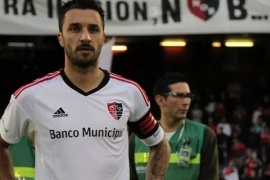 Nacho Scocco explotó por el gol anulado a Newell