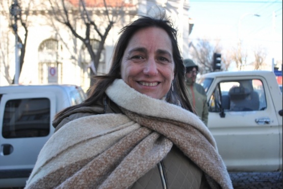 Romina del Plá visitó Río Gallegos y acompañó al Frente de Izquierda provincial