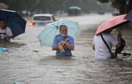 China: mueren 33 personas por desastres tras lluvias torrenciales