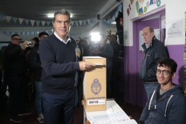 Votó Jorge Capitanich