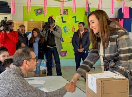 Victoria Villaruel destacó su expectativa de que "los argentinos expresen su voluntad"