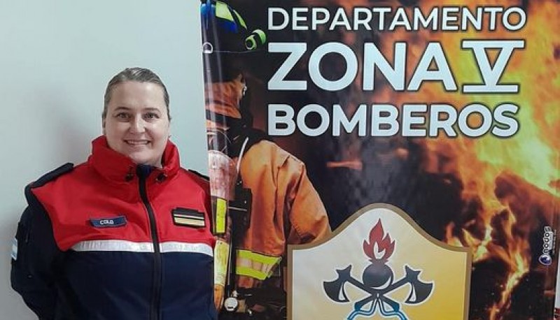 Bomberos tiene una nueva licenciada en Gestión de Siniestro 