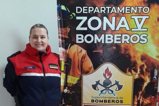 Bomberos tiene una nueva licenciada en Gestión de Siniestro 