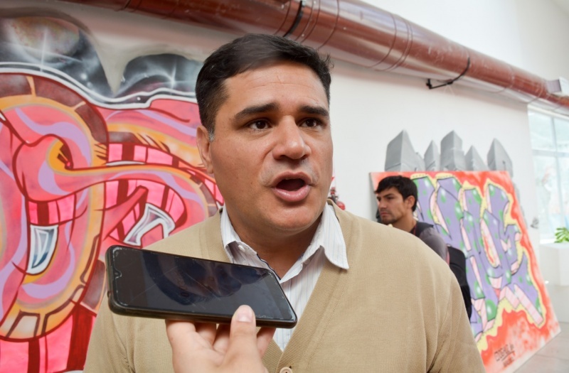 Martín Chávez, candidato a concejal en Río Gallegos. 