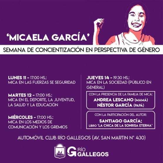 Ley Micaela: Semana de la Concientización en perspectiva de género