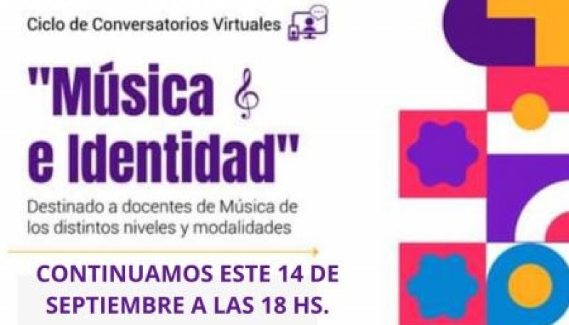  Invitan a participar del Conversatorio Virtual “Música e Identidad”