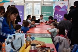 Escuela Especial 4 celebró en el Parque de la Niñez