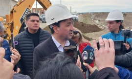 Iniciaron las obras de cloacas en Río Gallegos