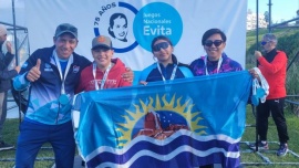 Río Turbio estuvo en el Nacional Evita de MTB