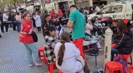 Por un escape de gas evacuaron la Facultad de Odontología en Recoleta