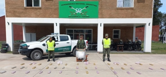 Abren una encomienda y hallan 31 kilos de marihuana