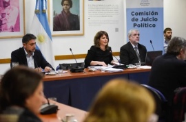 La Comisión de Juicio Político vota el traslado de los cargos a los jueces de la Corte