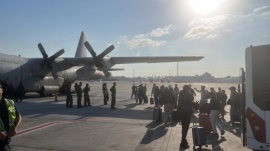 El primer vuelo con argentinos evacuados desde Israel llegó a Roma