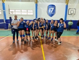 San Julián y 17 de Octubre campeones del Regional de Vóley