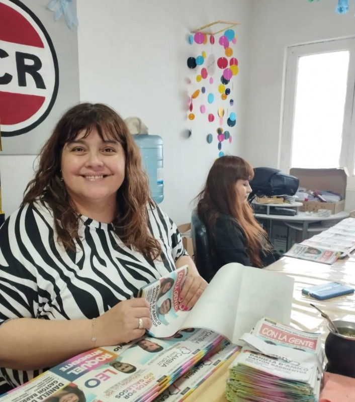 Daniela D´Amico, reelecta concejal de Río Gallegos. 