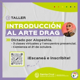 Comenzó el taller de Introducción al Arte Drag