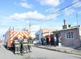 Susto por un principio de incendio