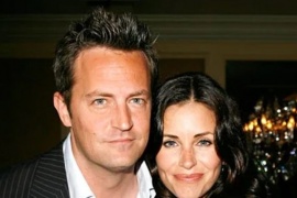 Courtney Cox reapareció tras la muerte de Matthew Perry