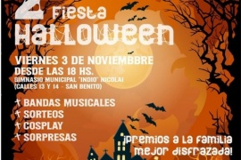 Llega la 2° Fiesta de Halloween al San Benito