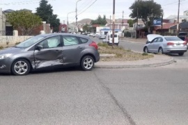 Daños materiales tras colisión