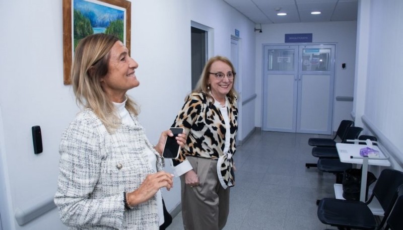 Alicia Kirchner recorrió las instalaciones del Centro de Medicina Nuclear