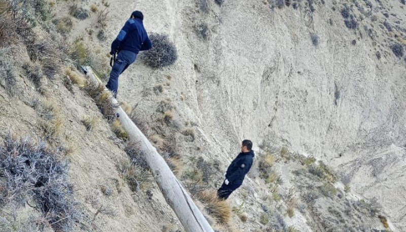 La policía halló a un hombre sin vida