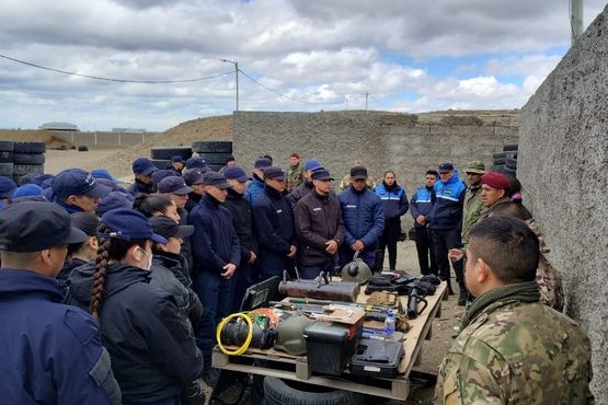 Aspirantes se capacitaron con Fuerzas Especiales 