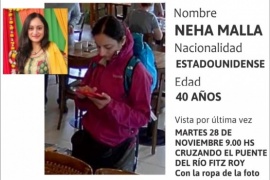 Hallaron sin vida a la turista estadounidense