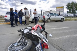 Dos personas llevadas al hospital tras choque