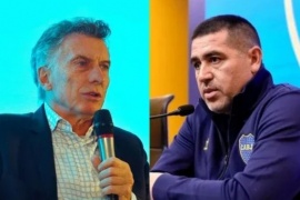 Mauricio Macri denunció penalmente a Juan Román Riquelme