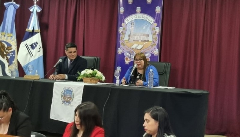 Martín Chávez, presidente del Concejo Deliberante de Río Gallegos.