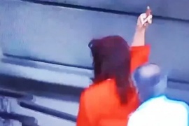 El gesto de Cristina Kirchner a los libertarios que la insultaban