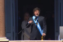 Javier Milei en la Casa Rosada: "Vamos a empezar la reconstrucción de la Argentina"